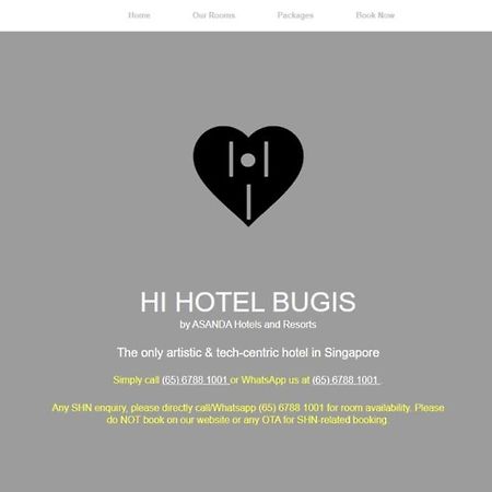 Hi Hotel Singapore Exteriör bild