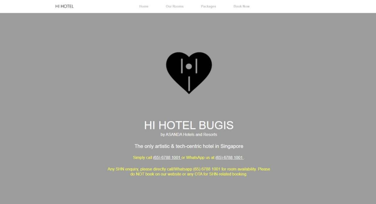 Hi Hotel Singapore Exteriör bild